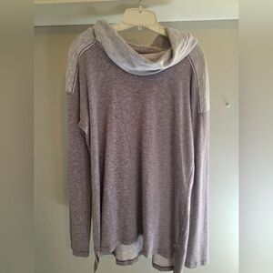 Columbia Two-Tone Cowl Neck Top